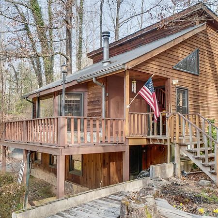 Charming Cabin With Fire Pit And Decks About 7 Mi To Helen Sautee Nacoochee Esterno foto